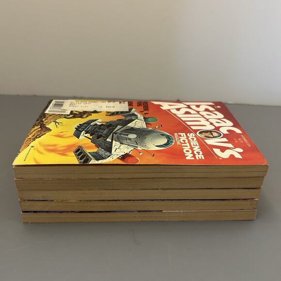 Isaac Asimov's Science Fiction Magazine Lot Mixed Year 1979-1980 Lot Of 5 “READ” - Picture 10 of 14